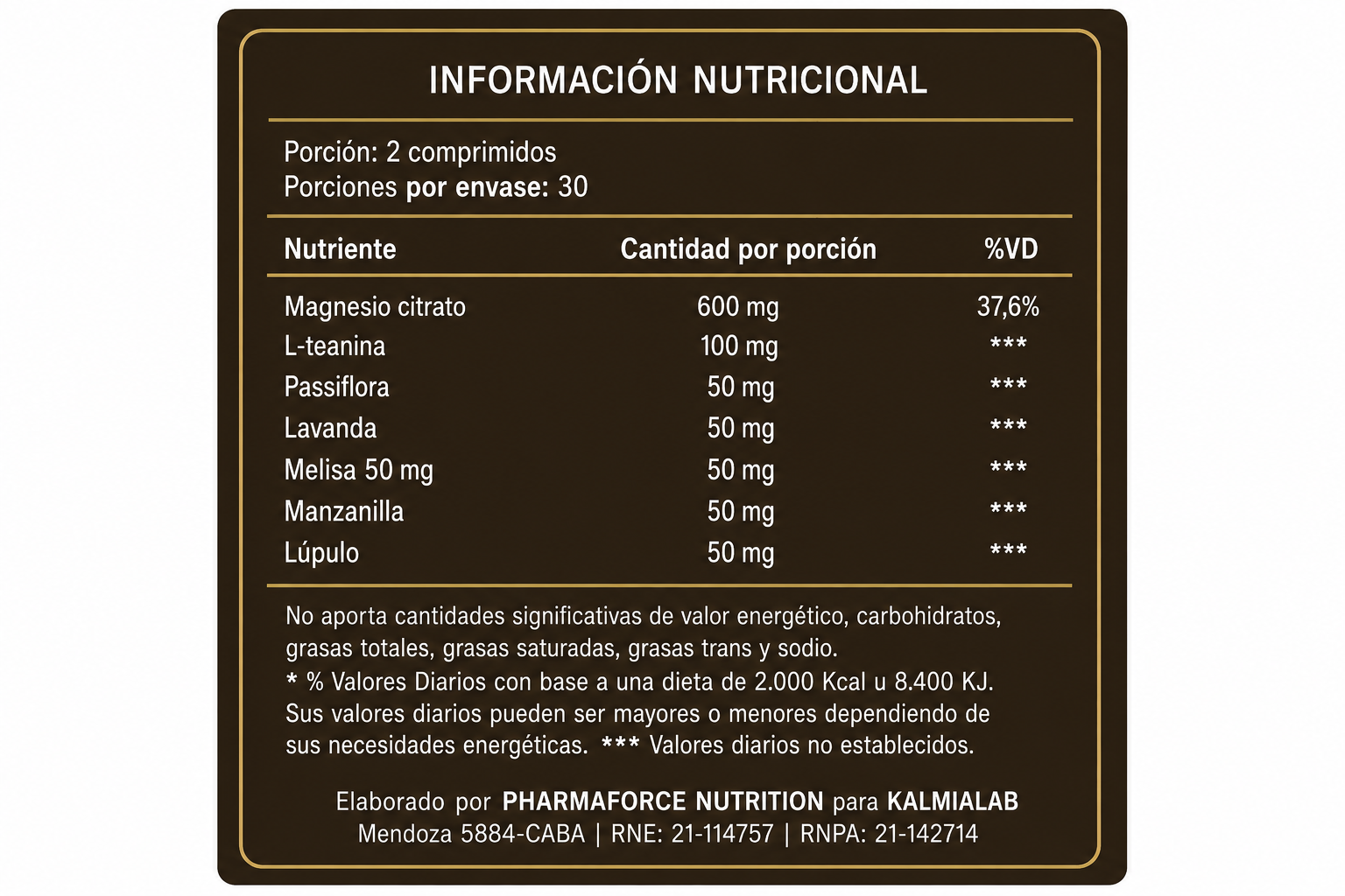 ETIQUETA CALM TABLA NUTRICIONAL (2)